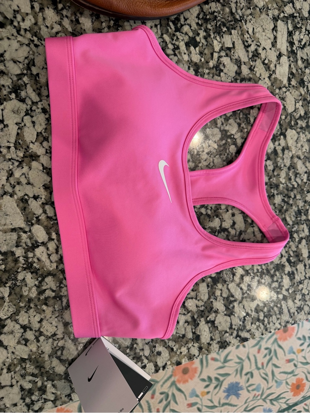 Nike Pink Racerback Sports Bra